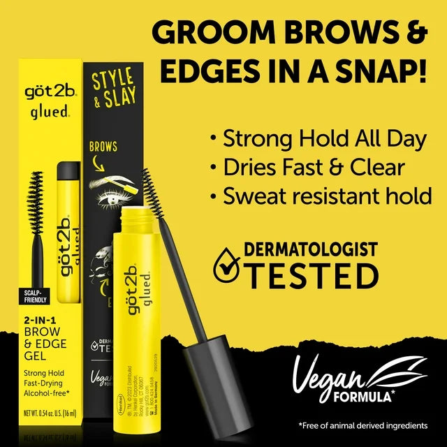 Glued 4 Brows & Edges 2in1 Styling Gel