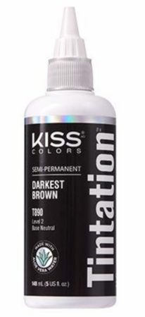 Tintation Kiss Colors Darkest Brown