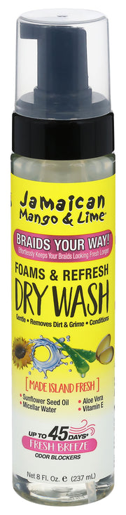 Jamaican Mango & Lime Dry Wash Mousse