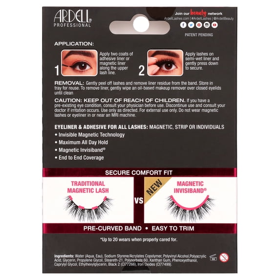 Ardell Magnetic Megahold Liner & Lash 054