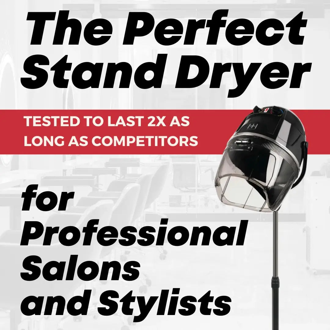 Hot & Hotter Turbo 3000 Professional Salon Stand Hood Dryer
