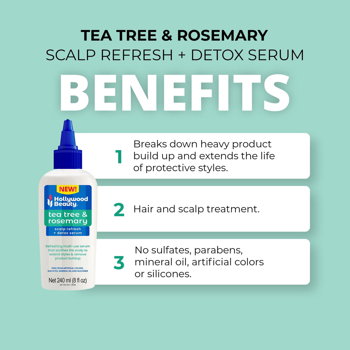 Hollywood Beauty Rosemary & Tea Tree Scalp Refresh