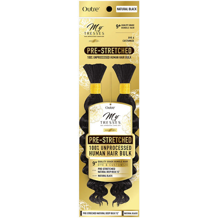 Outre Mytresses Gold Label Human Hair Braids Natural Deep 18"