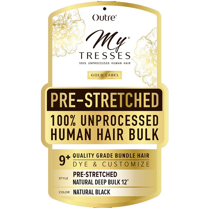 Outre Mytresses Gold Label Human Hair Braids Natural Deep 18"