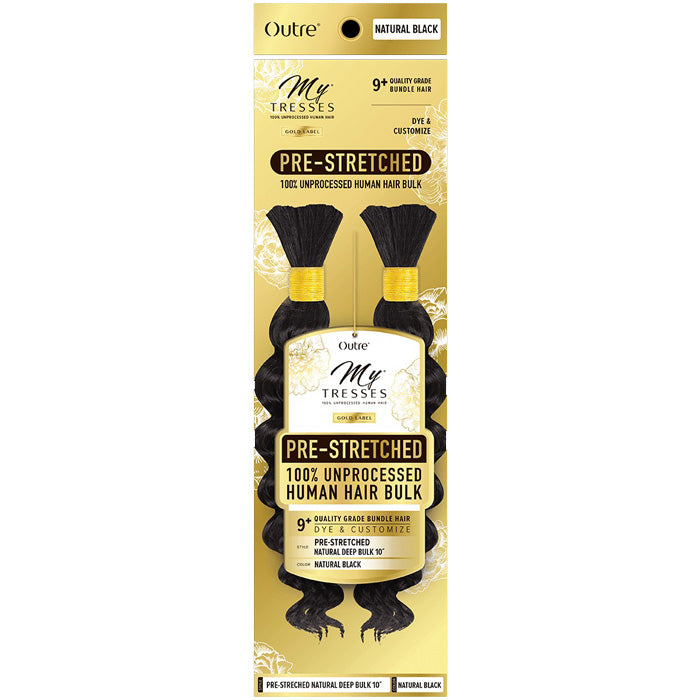 Outre Mytresses Gold Label Human Hair Braids Natural Deep 18"