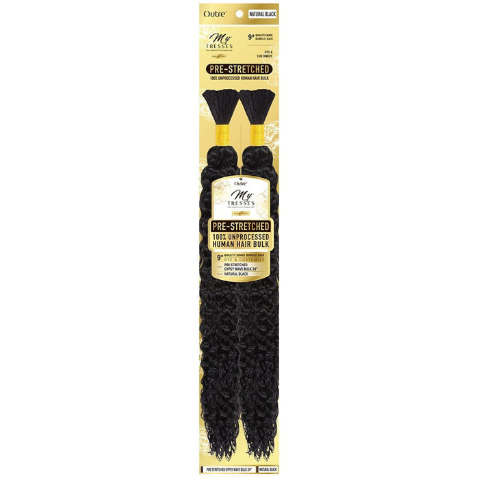 Outre My Tresses Gold Gypsy Wave Human Hair Braids 18"