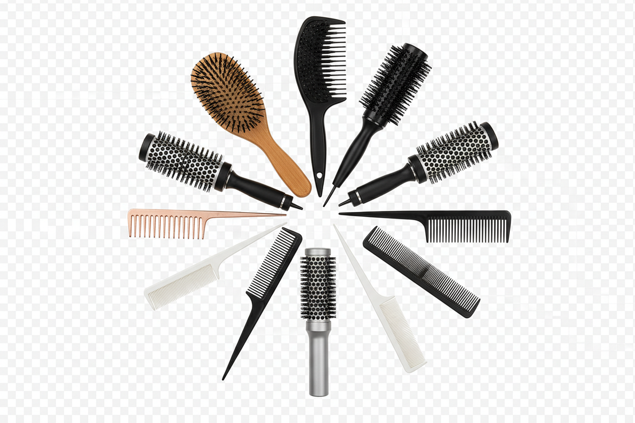just combs and brushes