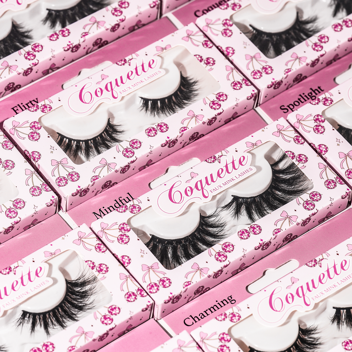 Coquette Faux Mink Lashes Spotlight #CQT07