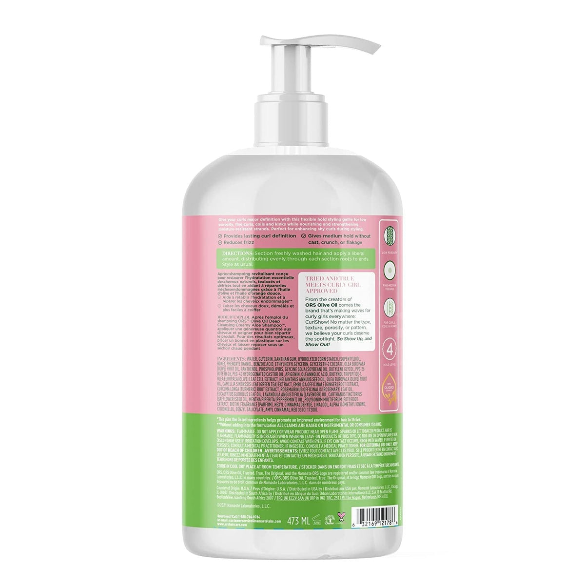 ORS Olive Oil Curlshow Curl Creator for Strength & Length 16oz