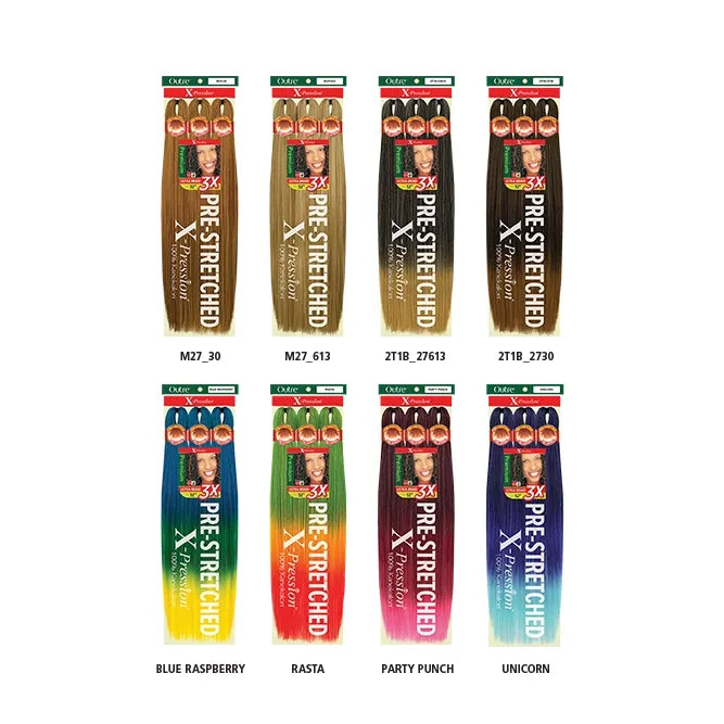Outre X-Pression 3X Ultra Pre-Stretched Braid 52"