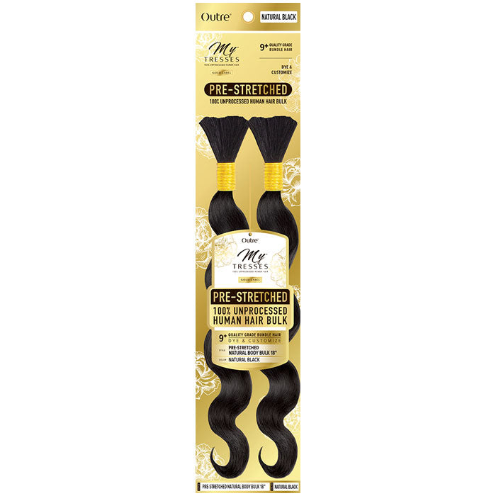 Outre Mytresses Gold Label Human Hair Braids Natural Deep 18"