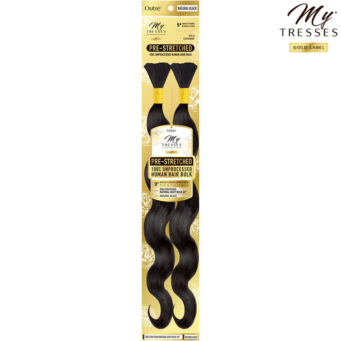Outre Mytresses Gold Label Human Hair Braids Natural Deep 18"