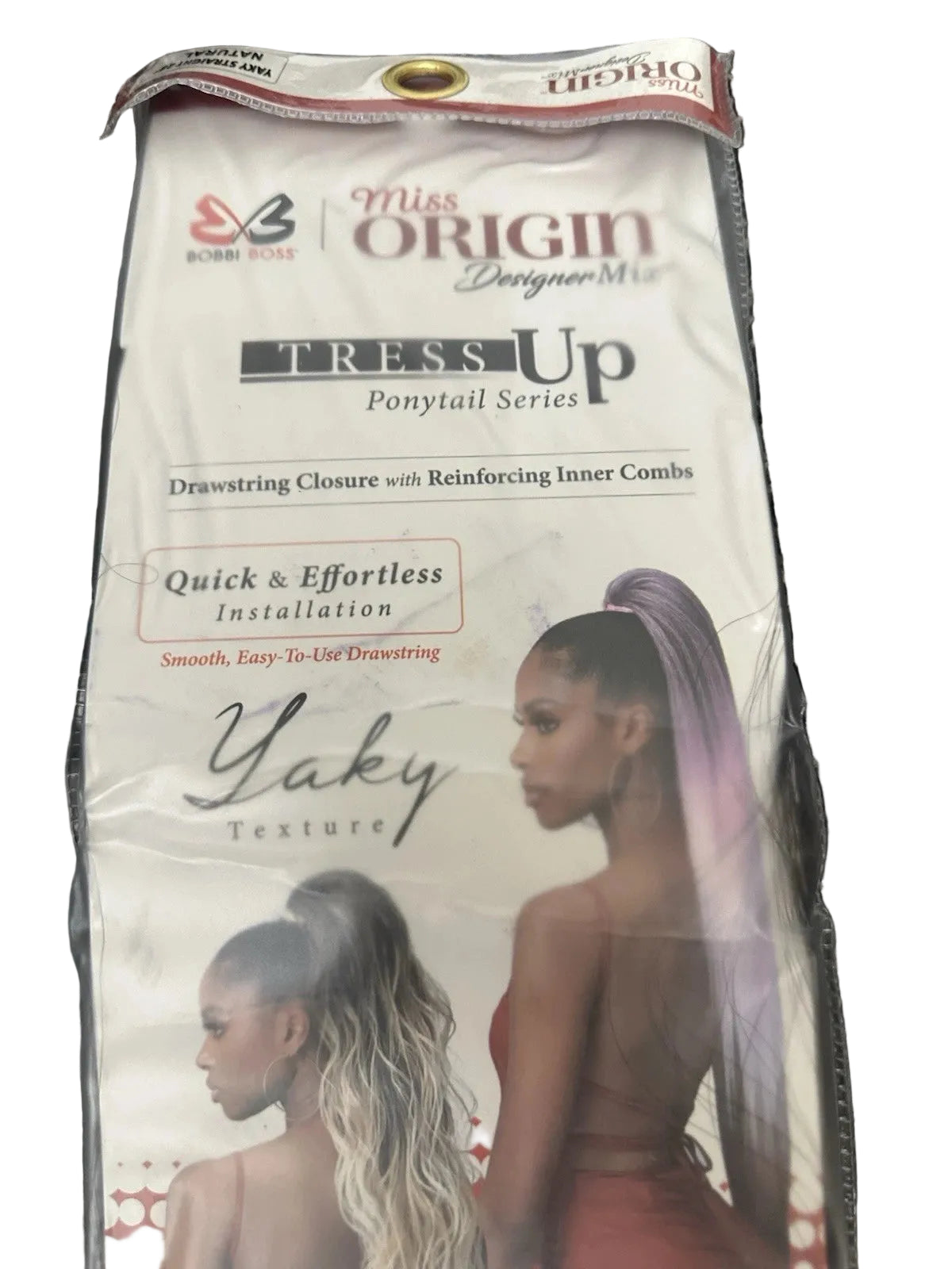 Bobbi Boss Human Hair Blend Tress Up 28”