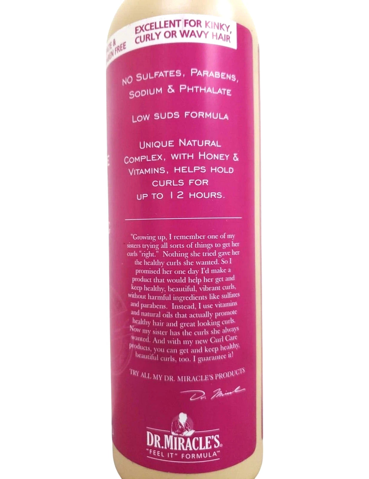 Dr. Miracle Curl Care Rehydrating Shampoo & Anti-Breakage Creme