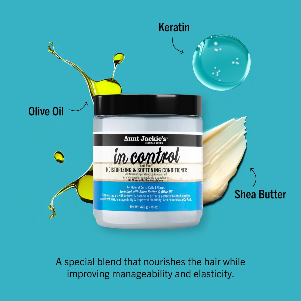 Aunt Jackie’s in Control Anti Proof Moisturizing Softening Conditioner