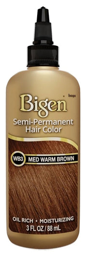 Bigen Semi-permanent Hair Color Medium Warm Brown | WB3 | 3oz