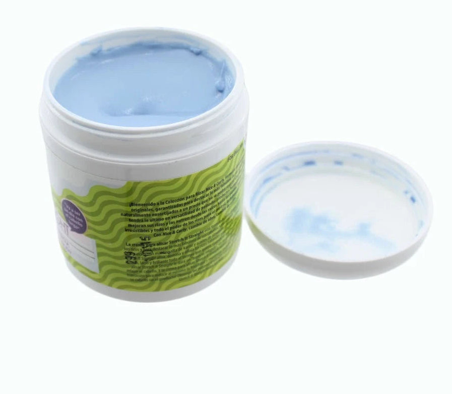 Hair Cream Nice and Curly Stretch It Straight Smoothing Cream, 6oz