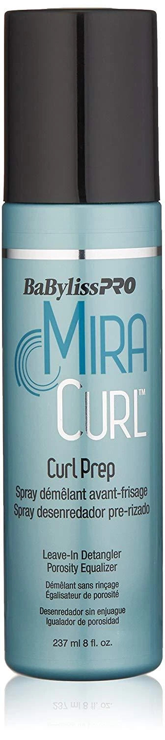 BabylissPRO Miracurl Curl Prep Leave-In Detangler for Curly Hair 8 oz