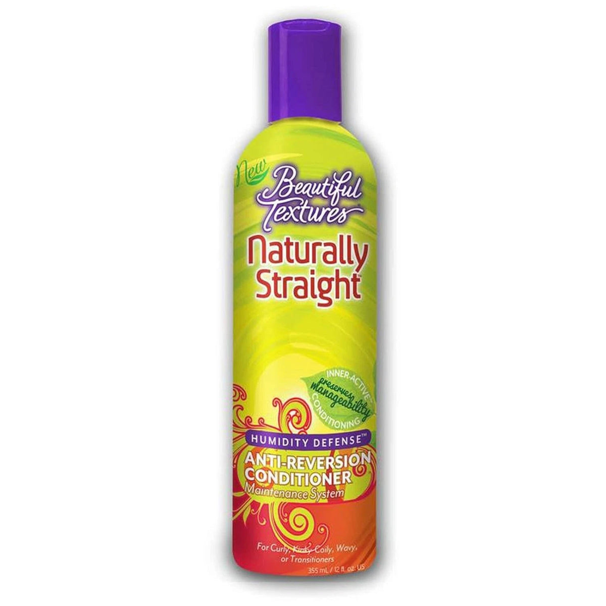 Beautiful Textures Naturally Straight Anti-reversion Conditioner, 12oz
