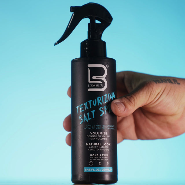 L3VEL3 Salt Texture Spray – Effortless Beachy Waves and Volume