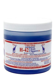 H-42 Virucidal Anti-Bacterial Clean Clippers Blade Cleaner Jar 8oz